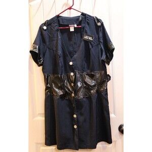 Women's Adult  Sexy Officer Uniform Size 3x/4x